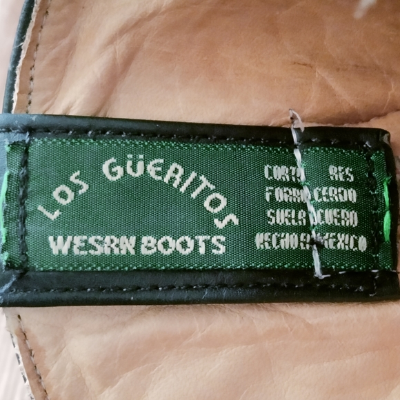 Los Gueritos Women's Western Boots - Picture 11 of 13